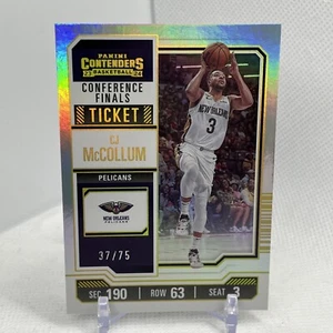 2023-24 Panini Contenders Conference Finals Ticket /75 CJ McCollum #31 - Picture 1 of 6
