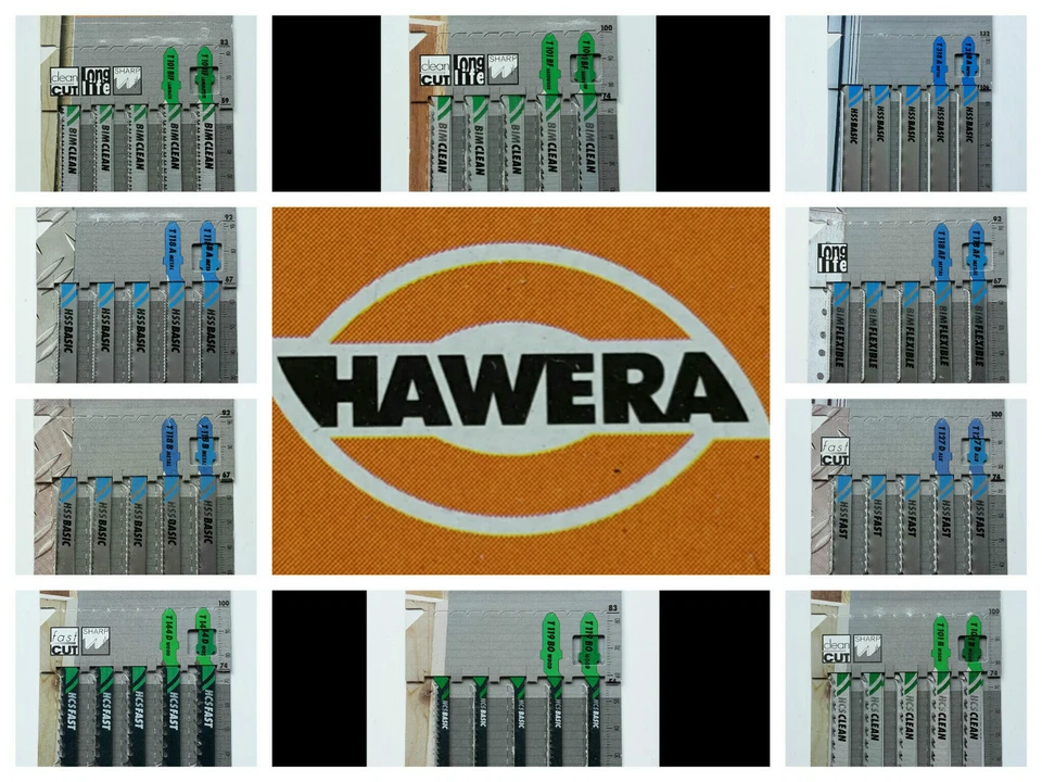 Hawera Stichsägeblätter Bosch Makita AEG für Holz Laminat Metall Alu 5er Pack  - Bild 1 von 1