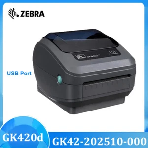 Zebra GK420D 203DPI Thermal USB Direct Thermal Label Printer GK42-202510-000 - Bild 1 von 7