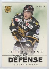 2012-13 Cardset Finland SM-Liiga In the Line of Defense Ville Koistinen #LD4