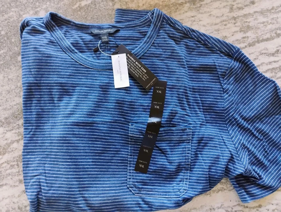 Banana Republic Premium Wash Crew Neck Tshirt XXLarge MINT FREE SHIPPING! - Image 1 of 1