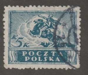 Poland 1919 #120 Polish Cavalryman - Used - Picture 1 of 2