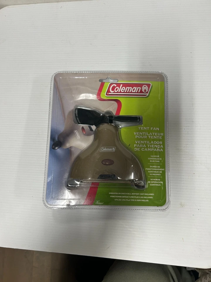 Ventilador Carpa Coleman Modelo 830A350T NUEVO EN PAQUETE (fc213-6/b1442) Foto 1 de 4