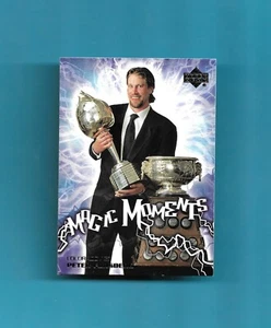 Tarjeta 2003-04 Upper Deck MAJIC MOMENTS # MM-13 PETER FORSBERG COLORADO AVALANCHA - Imagen 1 de 2