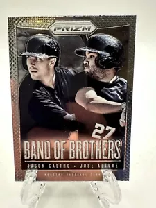 2013 Panini Prizm Band of Brothers Jason Castro Jose Altuve #BB20 - Picture 1 of 2