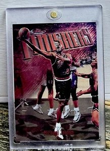 Michael Jordan Card TOPPS 90’s INSERT SILVER HOLO FOIL RARE BULLS JERSEY #23 - Picture 1 of 8