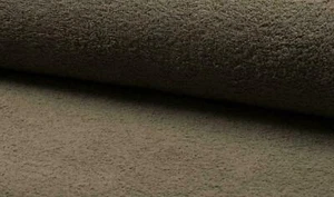 Double Sided Cotton TERRY TOWELLING Fabric Material - TAUPE - Picture 1 of 1