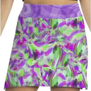 NWT Ladies SKORT OBSESSION TROPICAL BLUSH Golf Tennis Knit Skort S M L XL XXL - Picture 1 of 4