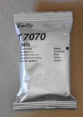 Original Tally T7070 Tinte black für T7070 T7070C ID No. 044691 ohne OVP D - Image 1 of 2