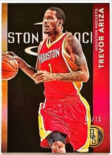 2015-16 Gold Standard Trevor Ariza #'d 4/15 Black Parallel Rockets Wizards UCLA