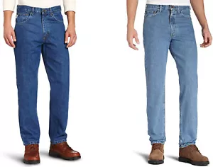 Carhartt Men's Relaxed Fit Tapered Leg Jeans - Picture 1 of 7