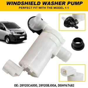 FITS NISSAN NV200, LEAF, 370Z, PATROL, CUBE, MURANO DUAL WINDSCREEN WASHER PUMP - Picture 1 of 9