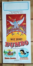 DUMBO DISNEY LOCANDINA ORIGINALE