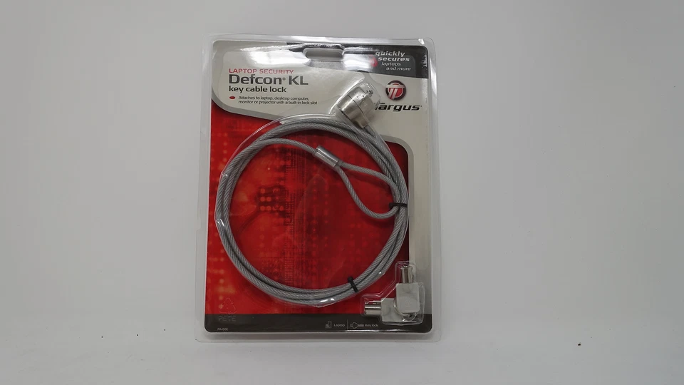 Targus Defcon/ Key Lock 1 Schloss und 1 Schlüssel - Bild 1 von 1