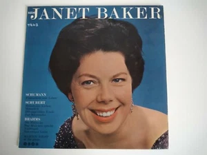 JANET BAKER Schuman Schubert Brahms Martin Isepp Piano 12" Vinyl Record - Bild 1 von 4