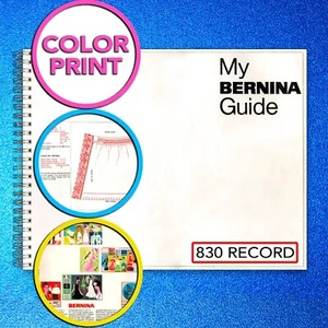 BERNINA 830 Schallplattenhandbuch (in Farbe) - Bild 1 von 16