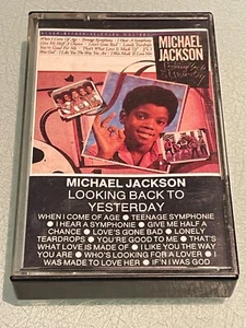 Michael Jacklson - Looking Back To Yesterday - Cassette Tape Album - 1986 Motown - Picture 1 of 6