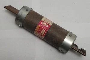 Fusible de retardo de tiempo de doble elemento Bussmann Fusetron FRS-R-400, 400 amperios - Imagen 1 de 7