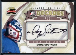 2011-12 ITG Between The Pipes Autographs #ADS Doug Soetaert - Picture 1 of 2