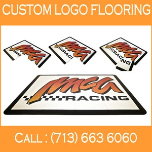 Modular Custom Logo for Trade Show Flooring - 2FT x 3FT (6 SQ. FT) - Picture 1 of 6