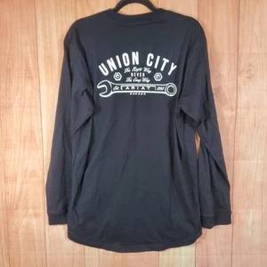 ARIAT Rebar Long Sleeve Shirt Mens M Medium Strong Union City Graphic NEW NWT - Picture 1 of 12