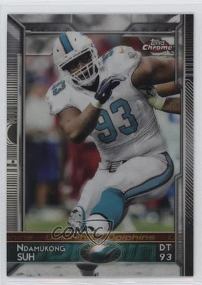 2015 Topps Chrome Refractor Ndamukong Suh #22 - Image 1 of 2