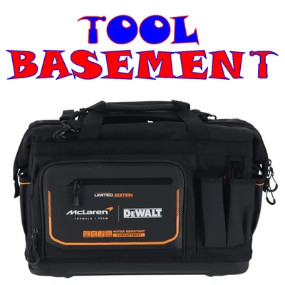 DeWalt x McLaren F1 DWST60104-9 Limited Edition 20” Heavy Duty Tool Bag - Image 1 of 4
