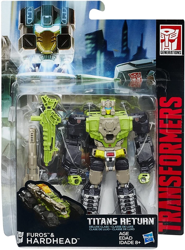 Deluxe Hardhead and Furos | Transformers Generations Titans Return Hasbro - Image 1 of 4