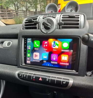 Smart 451 Navigatore Android 14 Wi-Fi 5G QLED CarPlay RDS TV DAB DSP - Immagine 1 di 4