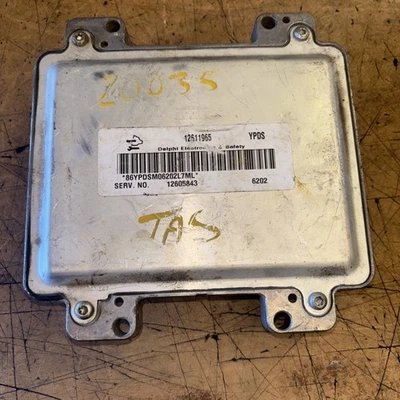 2007 Trailblazer SS 6.0L Engine Computer ECM PCM 12605843 - Image 1 of 3