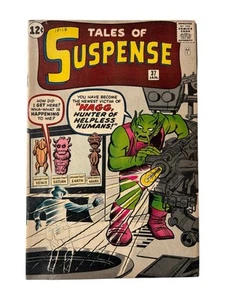 Early Marvel TALES OF SUSPENSE Edición 37 Hagg Hunter of Helpless Humans En muy buena condición - Imagen 1 de 10