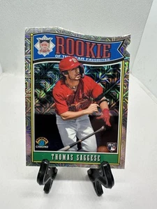 2025 Bowman - ROY Favorites Thomas Saggese #ROY-6 Mojo Refractor B1-10 - Picture 1 of 2