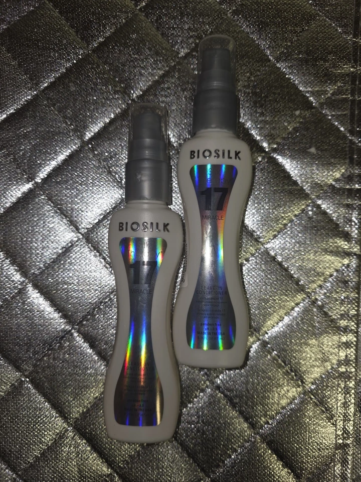 Biosilk Silk Therapy 17 Miracle Leave-in Conditioner 2.26 oz Lot Of 2 - Image 1 of 1