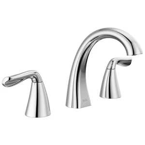 Delta Arvo Widespread Bathroom Faucet 2L Chrome Finish (35840LF) New Open Box - Picture 1 of 6
