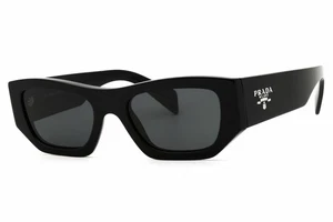 PRADA PR A01S 16K08Z Sonnenbrille schwarzes Gestell dunkelgraue Gläser 53 mm - Bild 1 von 4
