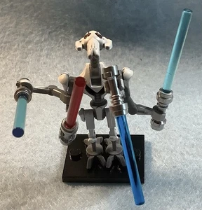 LEGO Star Wars General GrievousWhite Minifigure Custom sw0515 With 4 Lightsabers - Picture 1 of 5
