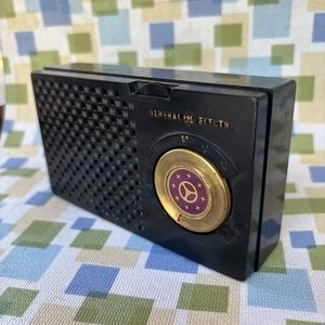 GENERAL ELECTRIC GE MODEL 675 Transistorradio EBENHOLZ - Bild 1 von 6
