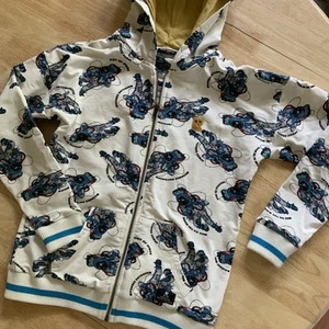 Rock Your Kid Boys Zipper Hoodie Spacewalker Size 12 - Picture 1 of 12