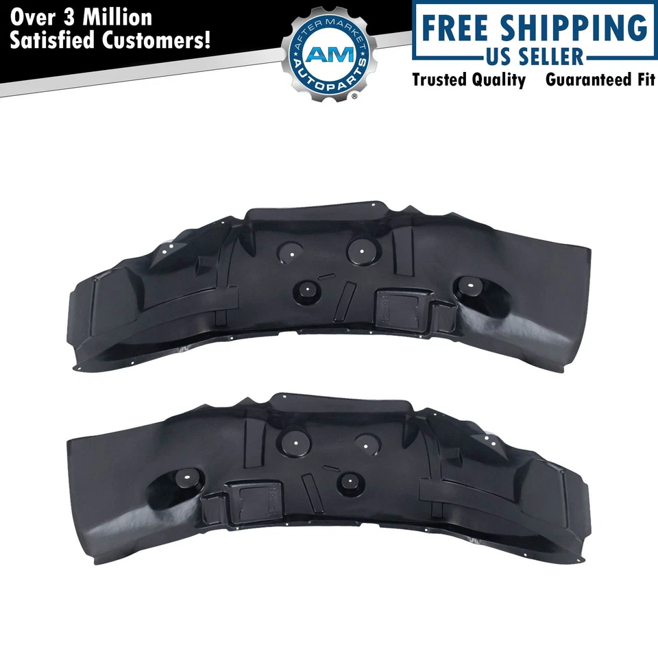 Juego de forro de guardabarros interior para Dodge Ram 2500 Ram 3500 2010-2013 Foto 1 de 4