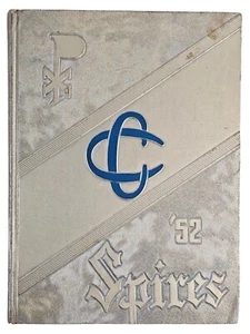 Anuario Catholic Central High School 1952 Grand Rapids Michigan Spires - Imagen 1 de 10