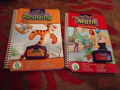 Leap Frog books with cartridges, tested, Ages up to 6, for LeapPadPro or others - Image 1 of 2