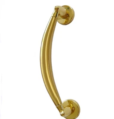 Sonderauktion Hoppe Stossgriff  Haustürgriff Athinai in Messing poliert - Bild 1 von 2