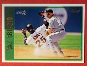 1997 Topps Craig Biggio #85 (Astros) NM+ - Picture 1 of 2