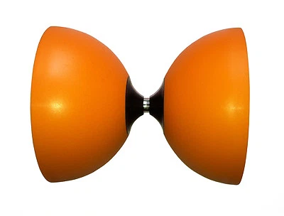 DIABOLONET-KREISZ Henrys Jazz Diabolo Orange - Diabolo Jazz Tuning Kit von Diabolonet schwarz