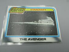 Star Wars trading card #140 the avenger empire strikes back starcrafts Mint