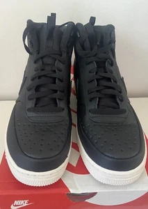 Nike Court Vision Mid Black Phantom Mens Size 10 DR7882 002 - Picture 1 of 7