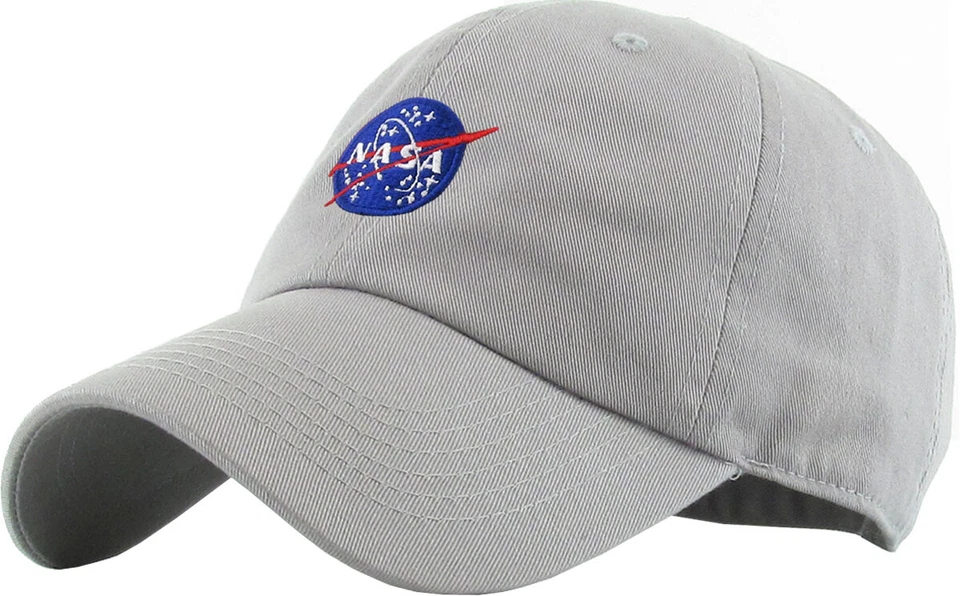 Nasa Insignia Dad Hat Baseball Cap Unconstructed - KBETHOS - Image 1 of 1