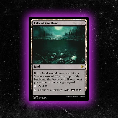 Lake of the Dead - Custom Magic: The Gathering Card - High-Quality - Image 1 of 4