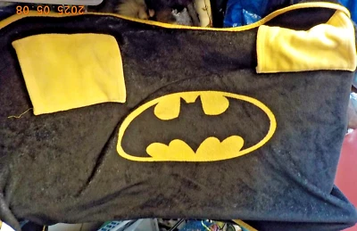 Batman Super Blanky - All in One Cape & Throw soft fleece - Image 1 of 4