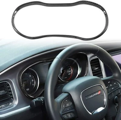Dashboard Instrument Box Ring Trim Frame Cover Decor For Dodge Durango 2011+ Foto 1 de 4